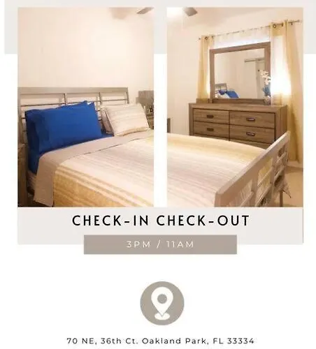 Quiet 2Bedroom At Fort Lauderdale Fl
