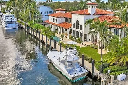 Las Olas Luxury Mediterranean Waterfront Mansion