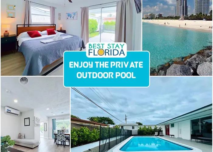 Tropical Villa Pool Courtyard & Garden View