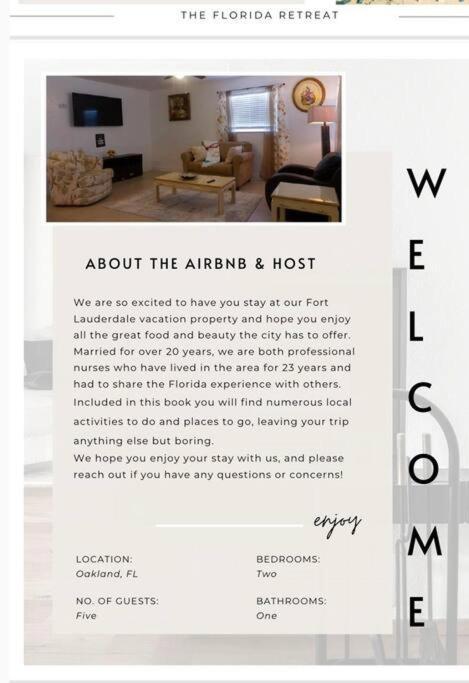 Quiet 2bedroom At Fl Fort Lauderdale