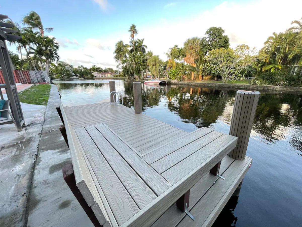Waterfront Salt Wtr Pool Near Villa Fort Lauderdale