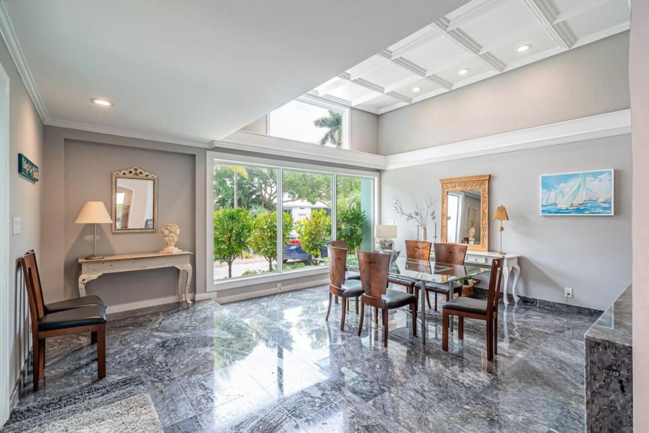 Casa Flamingo Intracoastal Front With Heated Pool A And 75 Ft Dock * Fort Lauderdale
