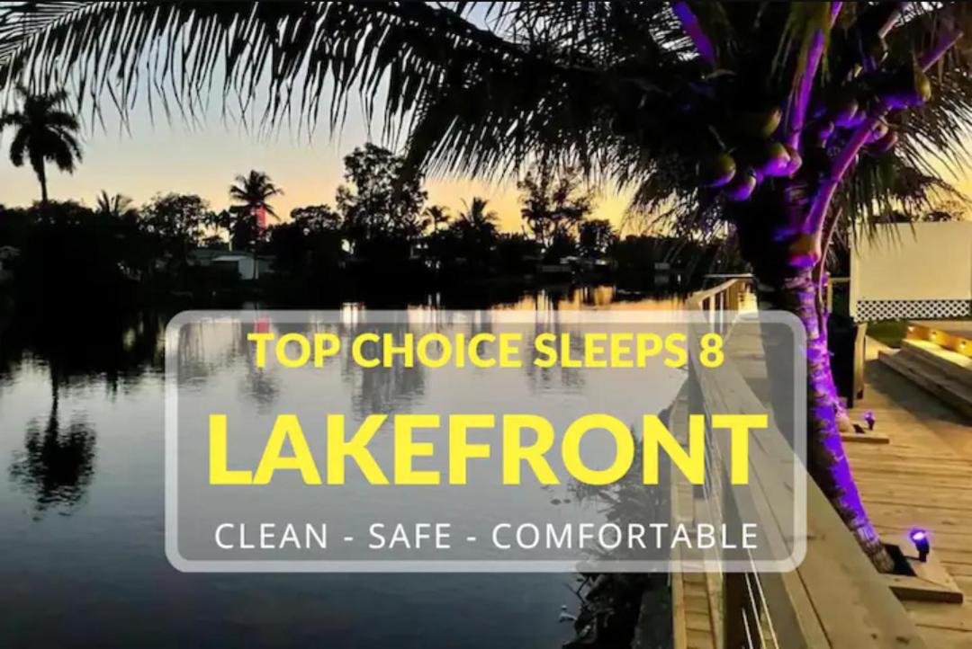 5-star Lakefront Oasis In Hollywood-hard Rock Casino Holiday home