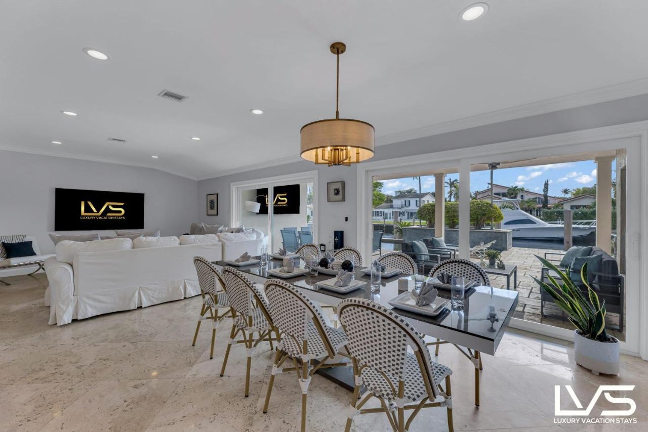 New Royal 80ft Waterfront Wlk2beach Hotpool Kitchenbbq Fort Lauderdale
