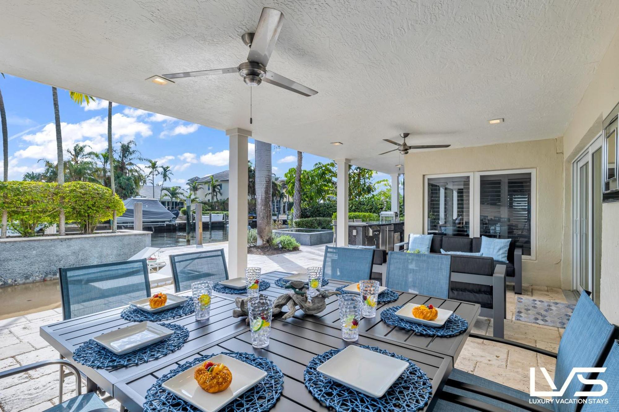 New Royal 80ft Waterfront Wlk2beach Hotpool Kitchenbbq Fort Lauderdale