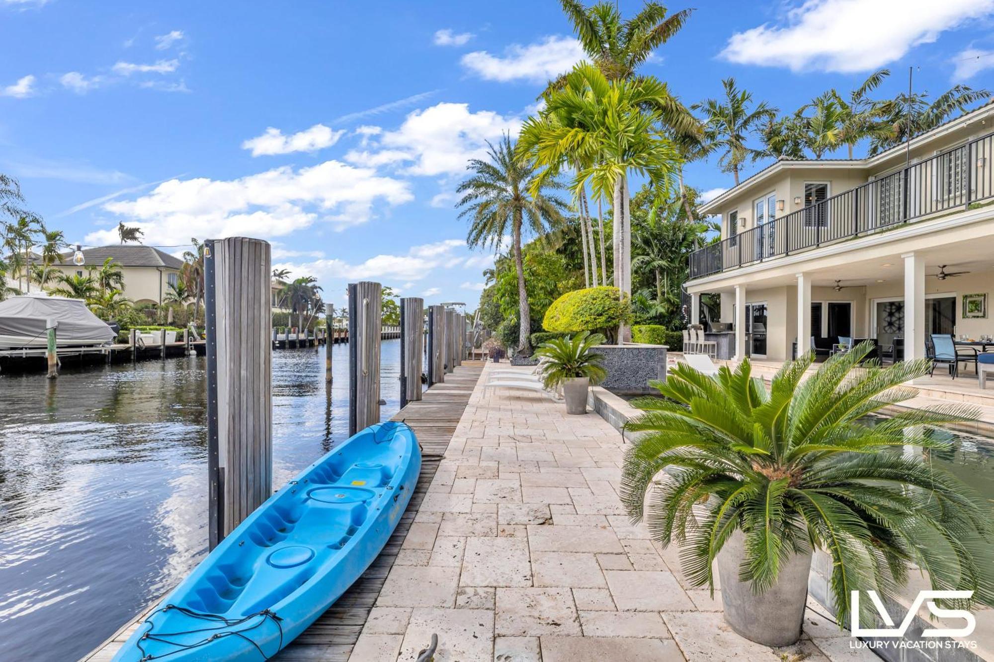 New Royal 80ft Waterfront Wlk2beach Hotpool Kitchenbbq Fort Lauderdale