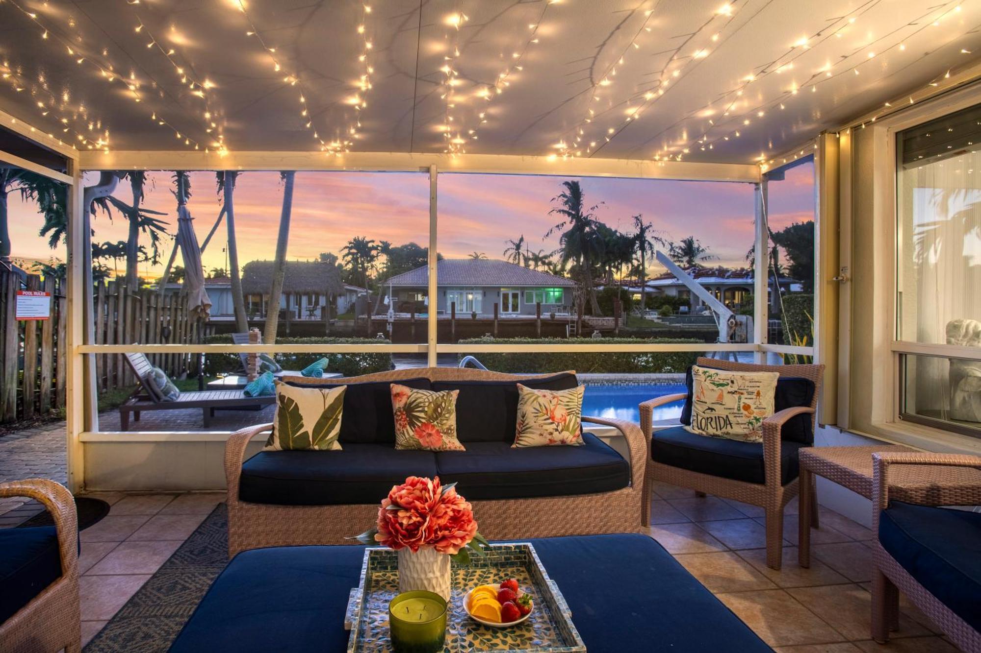 Paradise Lux Waterfrnt Villa/ W Boat & Jet Rtl Villa Fort Lauderdale