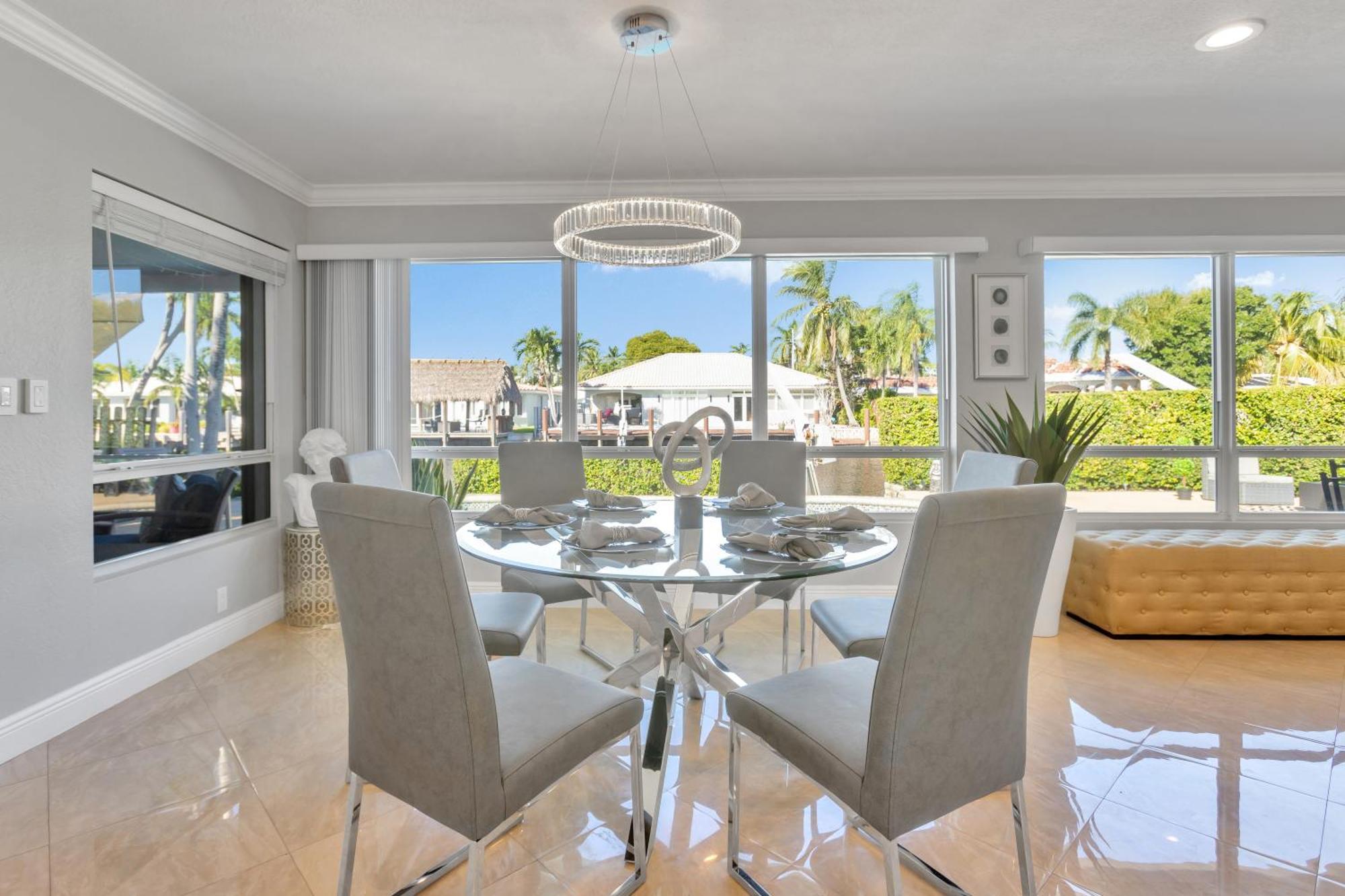 Villa Paradise Lux Waterfrnt Villa/ W Boat & Jet Rtl Fort Lauderdale