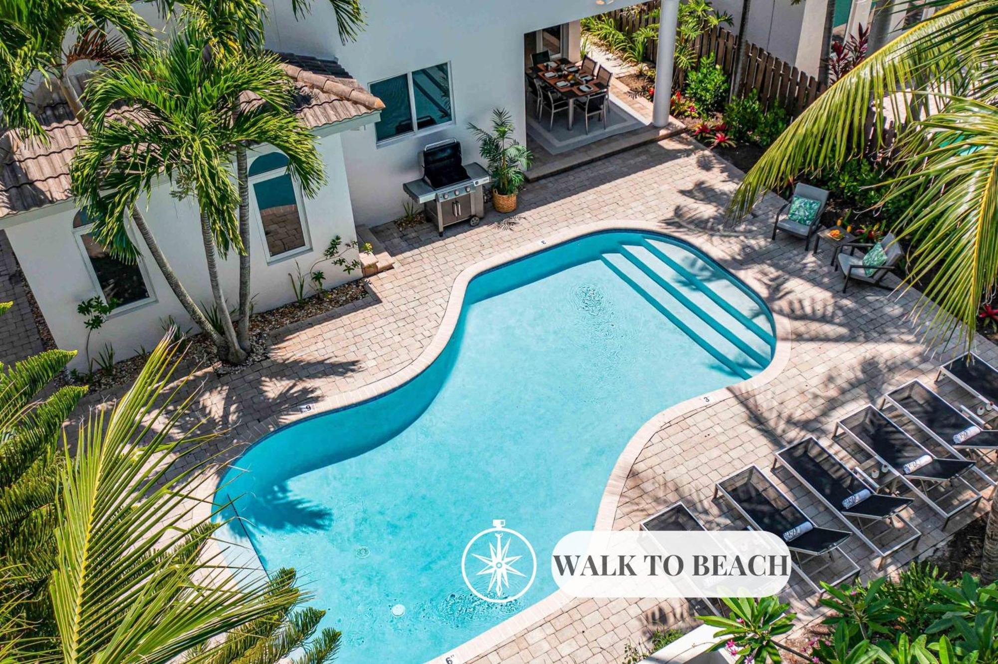 Time Steps To With Heated Pool And Game Roomsun Key Resldences Fort Lauderdale