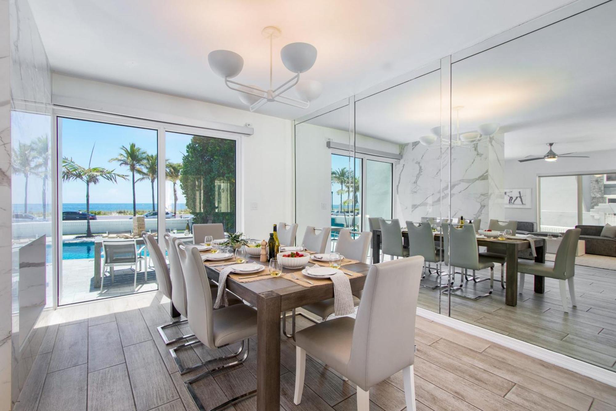 Sea Breeze By Avantstay Across From Lauderdale Pool Out Door Dining Fire Pit Fort Lauderdale