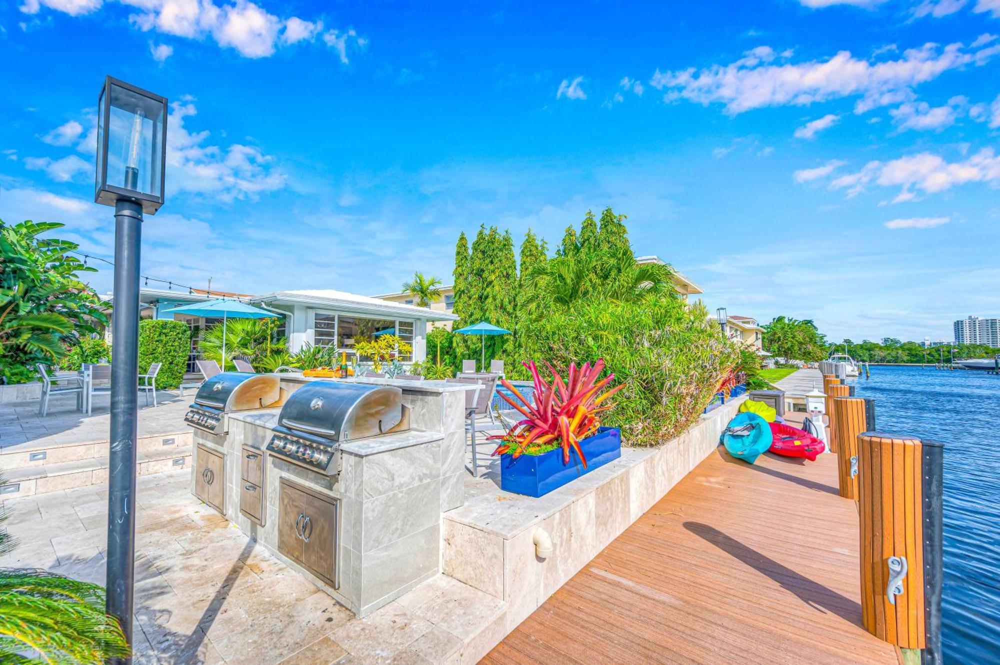 Secluded Retreat Heated Pool Dock Access Quiet Neighborhood Saltaire Key Resldences Holiday home Fort Lauderdale