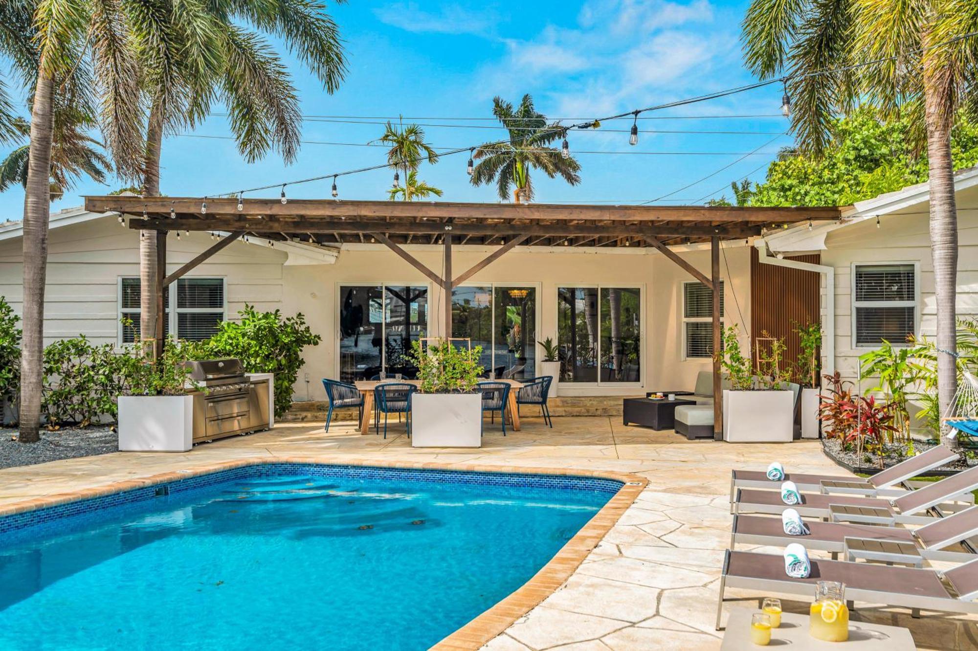 180 Of Waterfront Heated Pool Proximity Paradise Point Key H0mes * Fort Lauderdale