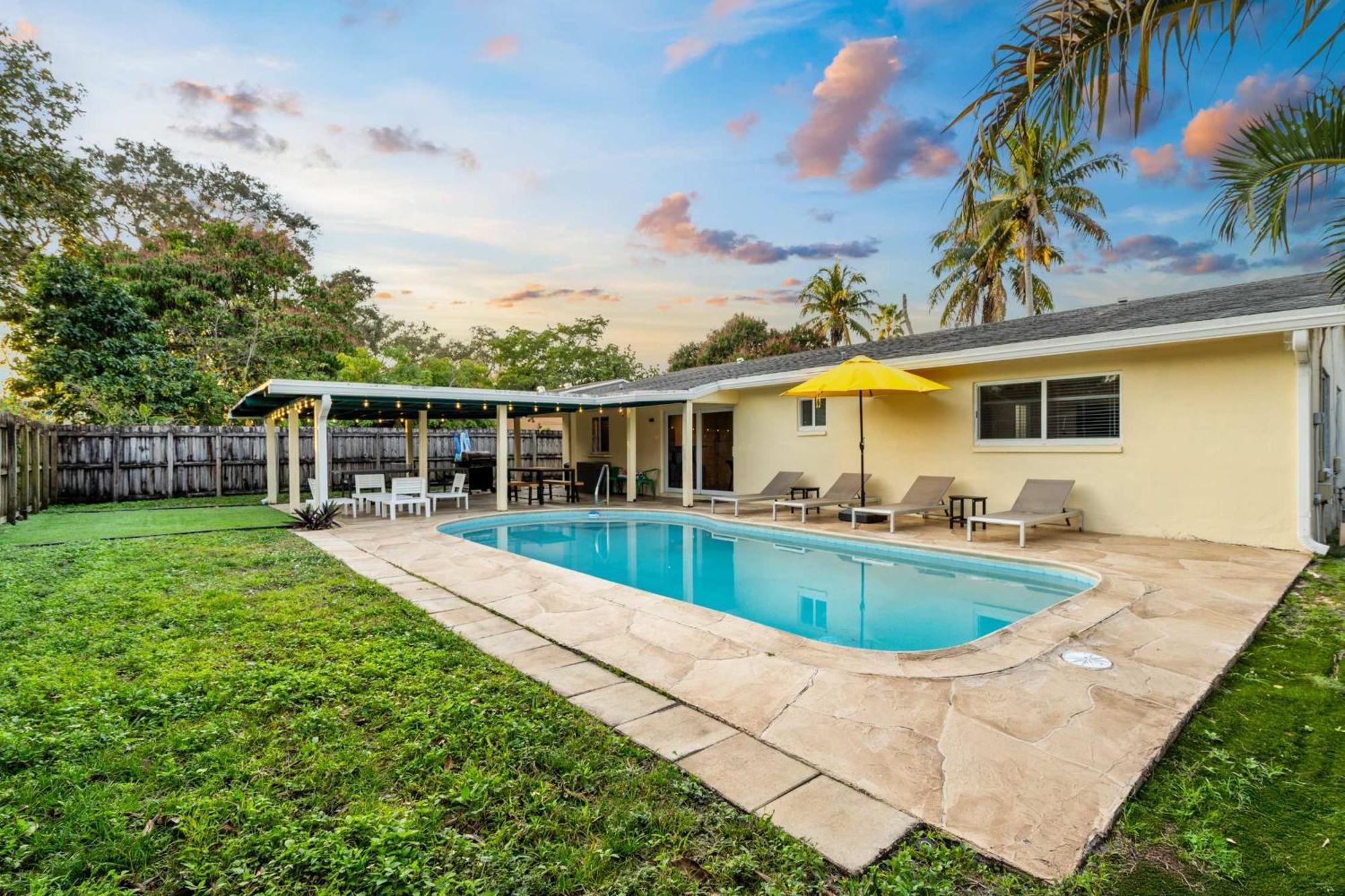 4br With Private Pool And Game - Prime Location Fort Lauderdale