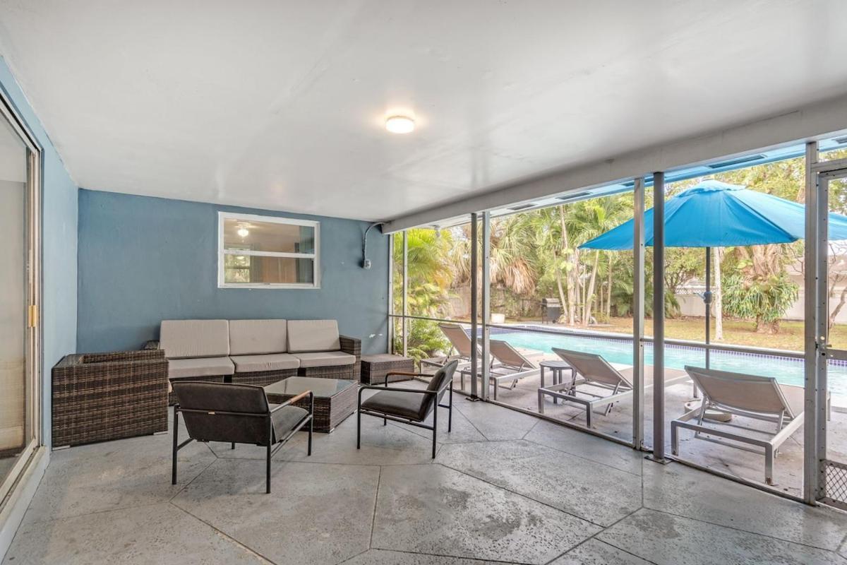 Tropical House 3 Bedrooms With Pool Oakland Park Holiday home *