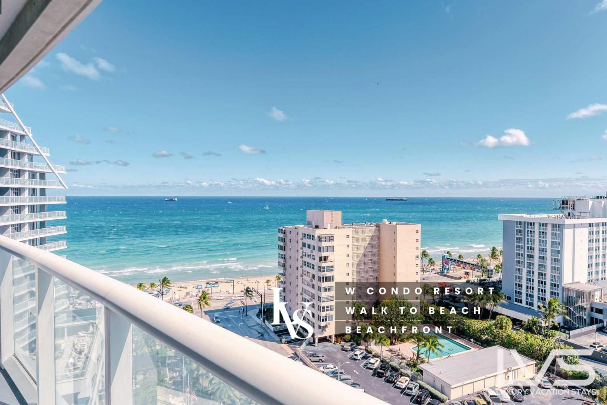 W Ftl 1409 Beachfront 2 Bedroom & 2 Bathroom