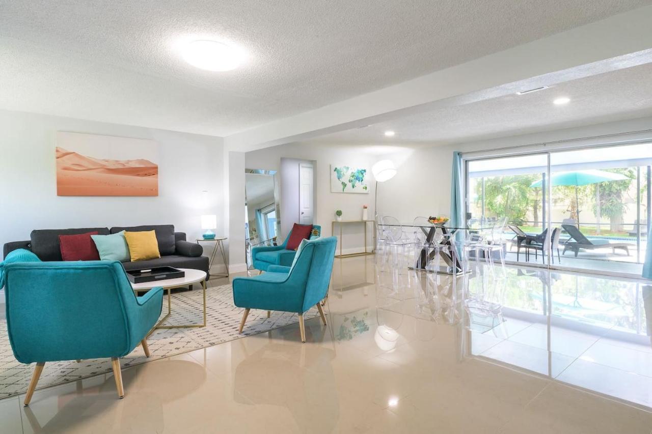 Tropical House 3 Bedrooms With Pool Oakland Park Holiday home *