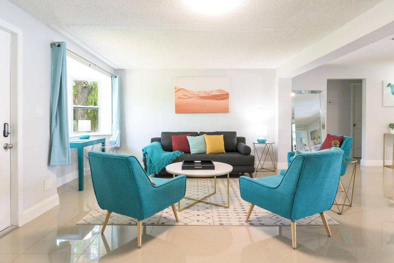 Tropical House 3 Bedrooms With Pool Oakland Park
