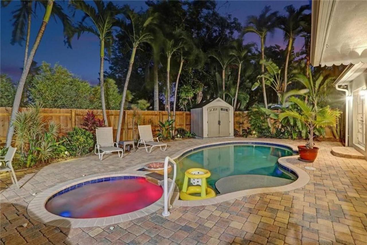 Chic Victoria Park With Heated Pool And Fort Lauderdale