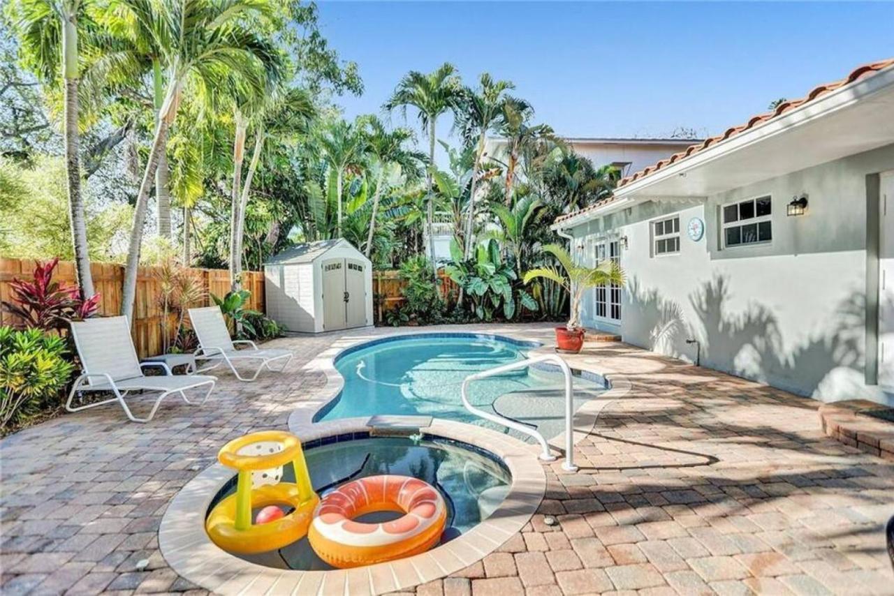 Chic Victoria Park With Heated Pool And Fort Lauderdale
