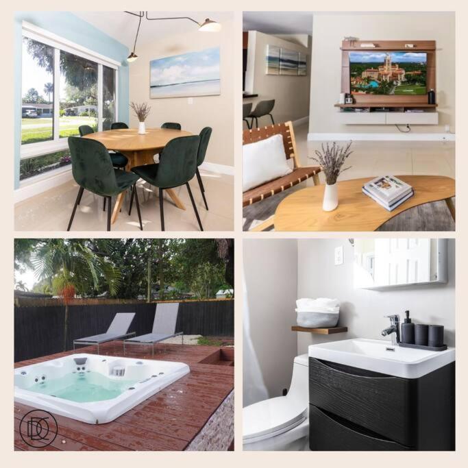 Holiday home Escape & Enjoy W/ Jacuzzi + Patio, Fire Pit, Gym Fort Lauderdale