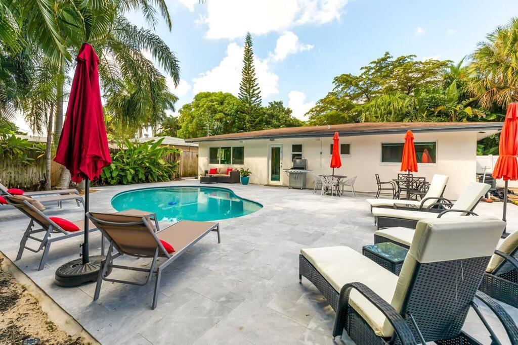 Private Oasis With Pool Near Beaches, Dining & Olas Fort Lauderdale
