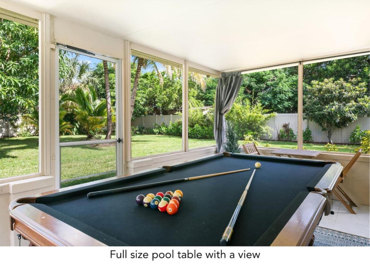 Modern Near Wilton Drive I Pool Table Fort Lauderdale