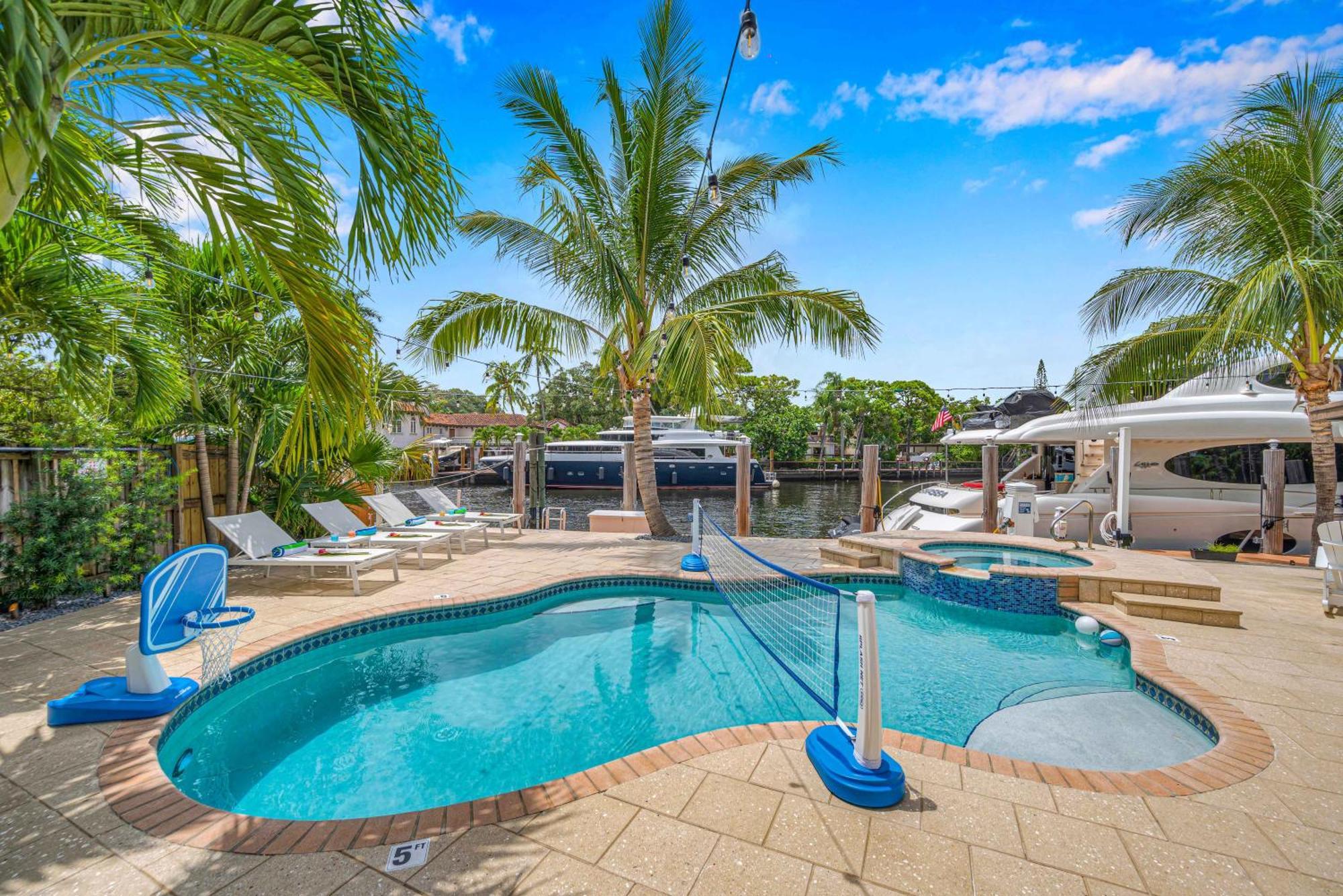 Centrally Located Heated Pool Riverside View Access Citrus Key H0mes * Fort Lauderdale