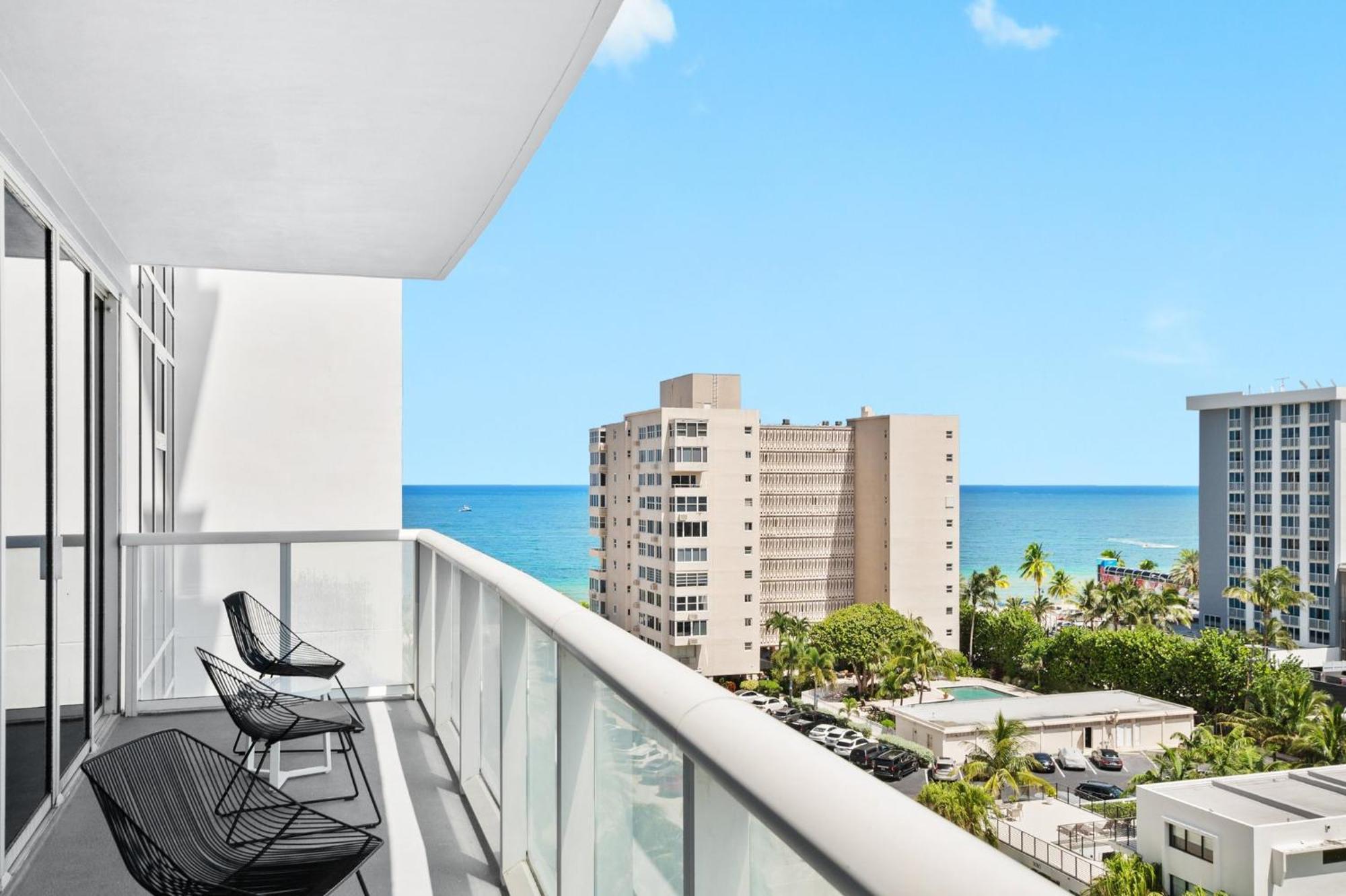 Oceanview Luxury, Access, Sleeps 6 2br 2ba - Vista Mar By Homestakes Apartment Fort Lauderdale