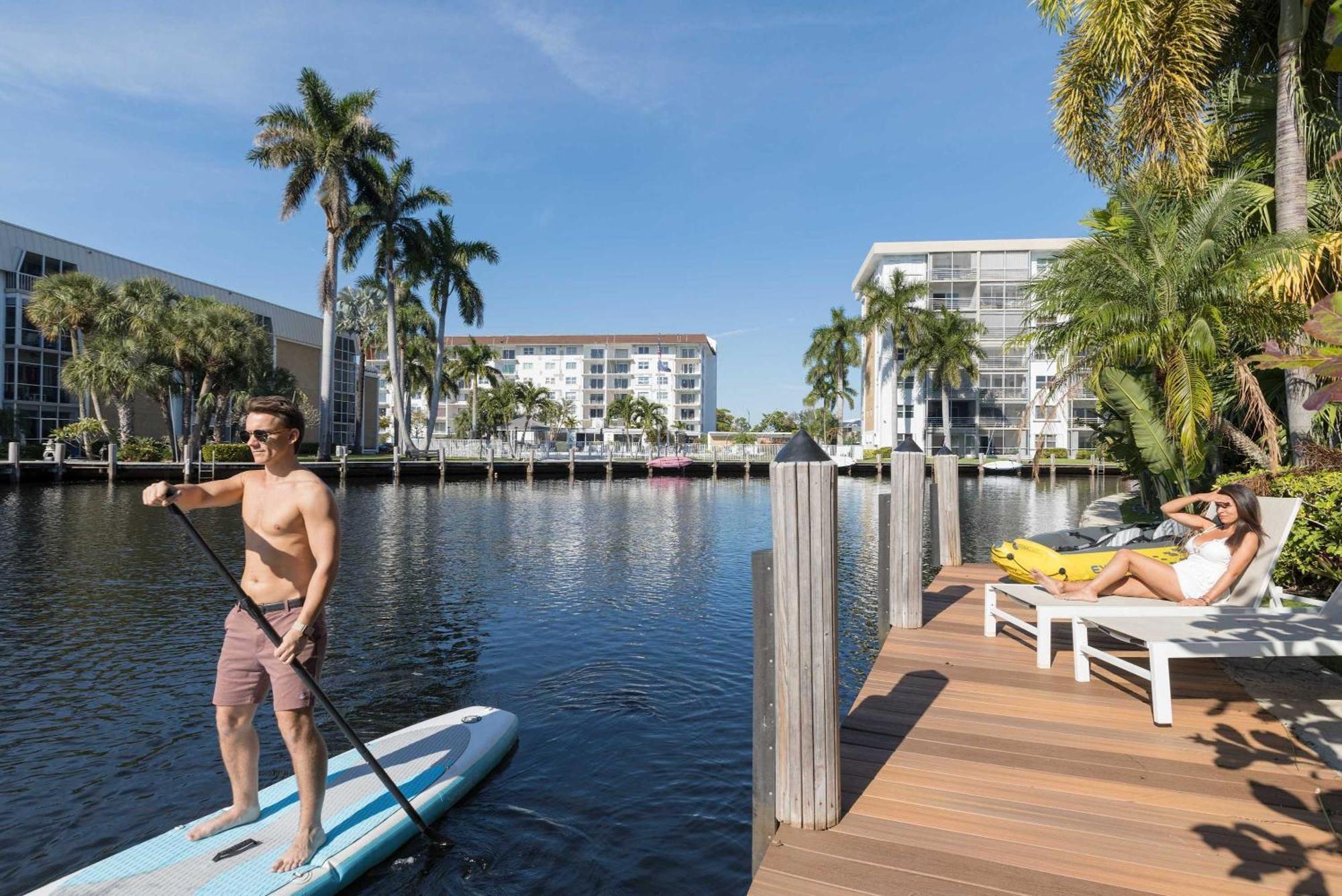 The Sanctuary A Unique Canal-side Retreat In Wilton Manors Holiday home *